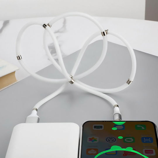 Powertech Regulär USB 2.0 auf Micro-USB-Kabel Weiß 1m (PTR-0085) 1Stück