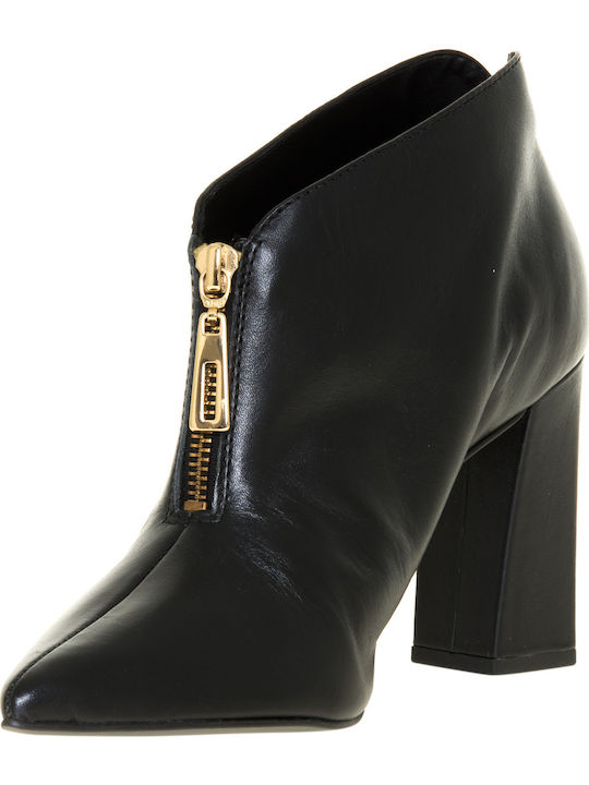 Mari Leather Women's Ankle Boots Black