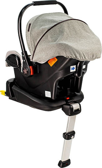 Bebe Stars Baby Plus Детско Столче за Кола Сив 0-13 кг