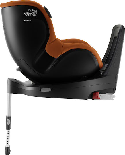 Britax Romer Dualfix I-Sense FlexBase Καθισματάκι Αυτοκινήτου i-Size με Isofix Golden Cognac