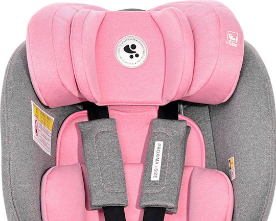 Lorelli Proxima Baby Car Seat i-Size with Isofix Pink & Grey 0-25 kg