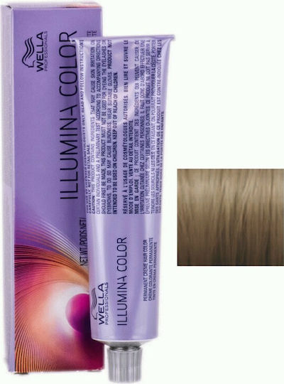 Wella Illumina Color Боя за Коса 7/81 Средно Перлено Пепеляво Русо 60ml
