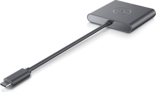 Dell USB-C / USB-A Docking Station με 4K PD Γκρι