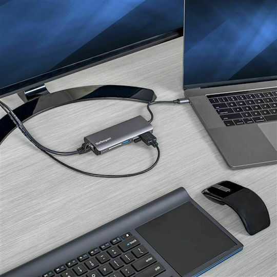 StarTech USB-C Docking Station mit HDMI 4K PD Ethernet Schwarz (DKT30CSDHPD3)