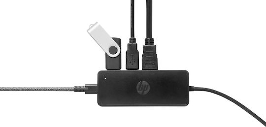 HP G2 USB-C Stație de andocare cu HDMI 4K PD Negru