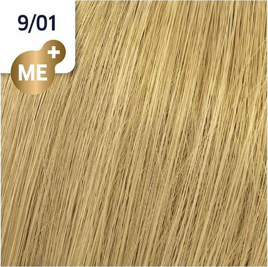 Koleston Perfect Me+ Pure Naturals Haarfärbemittel 9/01 Hellblondes Natürliches Blonde Santra 60ml