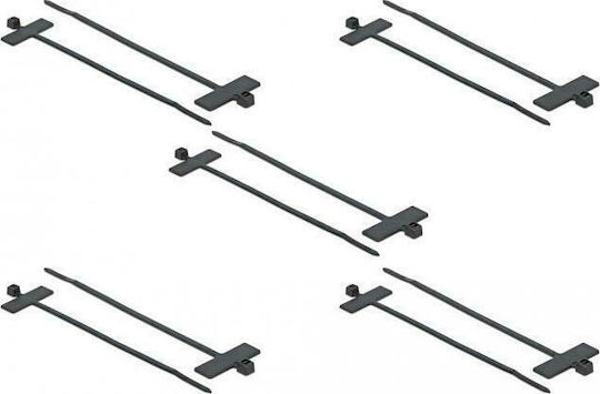 DeLock Cable Ties Plastic 100mm x 2.5mm in Black Colour (10 pcs)