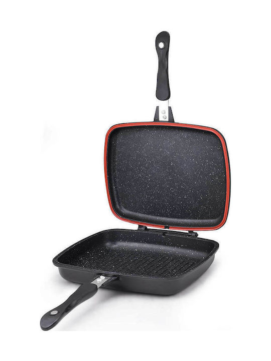 Muhler Hanna Double Pan made of Cast Aluminum with Stone Coating 32cm