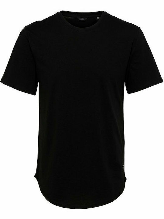T-shirt Μαύρο