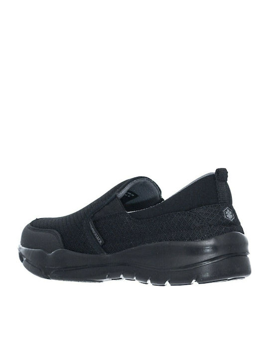 Agatha Γυναικεία Slip-On Μαύρα
