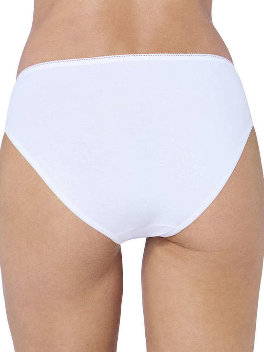 24/7 Tai Βαμβακερά Γυναικεία Slip 3Pack Λευκά
