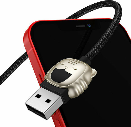 Baseus Tiger Braided USB to Lightning / micro USB / Type-C 1.2m 3.5A Cable (CASX010001)