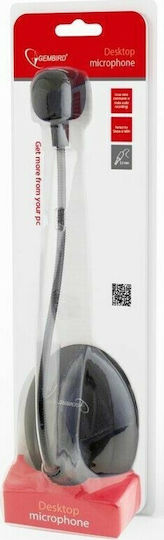 Gembird MIC-205 Μικρόφωνο Επιτραπέζιο, Gooseneck