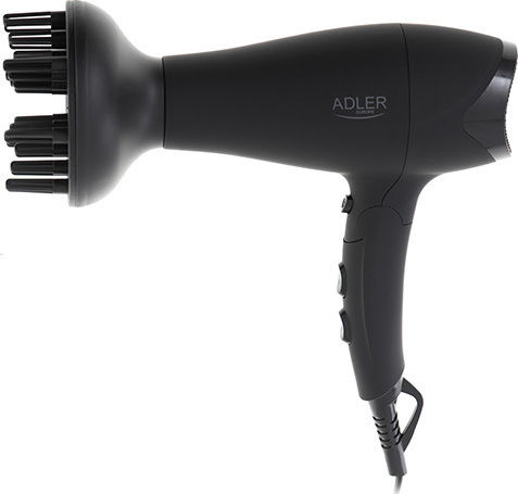 Adler Travel Hair Dryer with Diffuser 2500W AD 2267