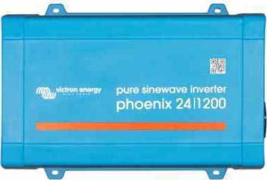 Victron Energy Phoenix VE.Direct Schuko 24/1200 PIN242120200 Pure Sine Wave Power Inverter with 24V Input Voltage Single Phase PIN242120200