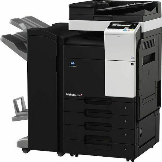 Konica Minolta bizhub 227 Ασπρόμαυρο Πολυμηχάνημα Laser με Mobile Print A7AK021 A7AK027