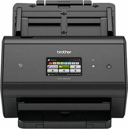 Brother ADS-3600W Flatbed / Sheetfed Scanner A4 με WiFi