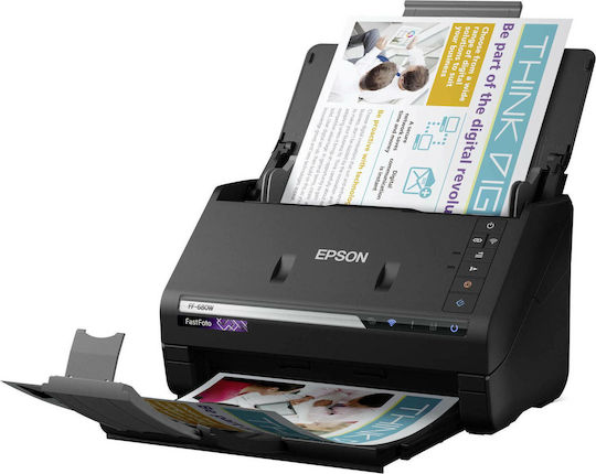 Epson FastFoto FF-680W Sheetfed (Τροφοδότη χαρτιού) Scanner Photo με WiFi