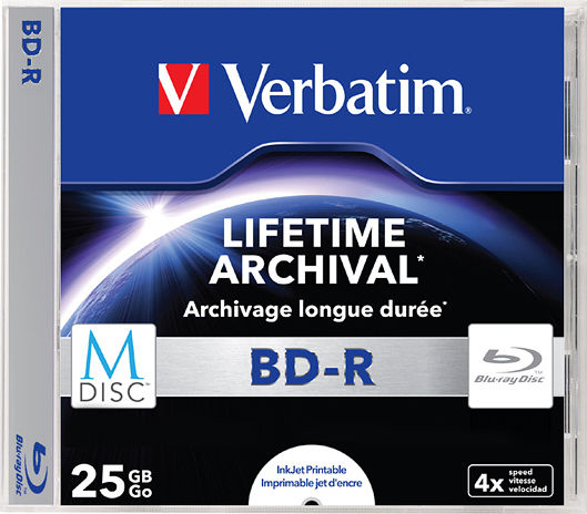 Verbatim Записваеми BD-R 4x 25ГБ 5бр
