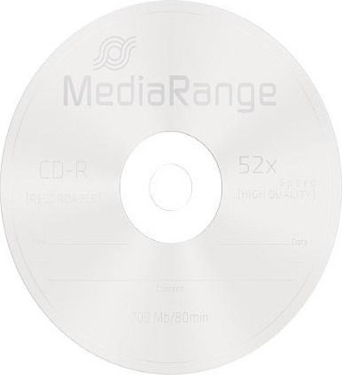 MediaRange Εγγράψιμα CD-R 52x 700MB Cake Box 10τμχ
