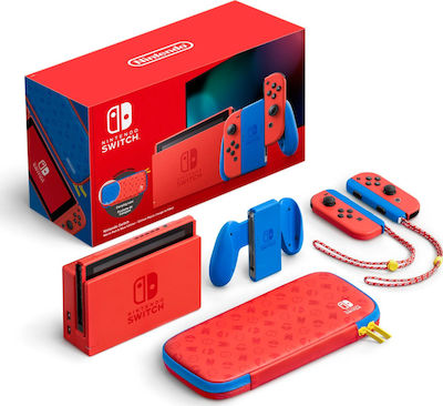 Nintendo Schalter (2019 Edition) Red/Blue