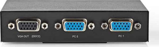 Nedis KVM и превключвател на данни CSWI5902BK