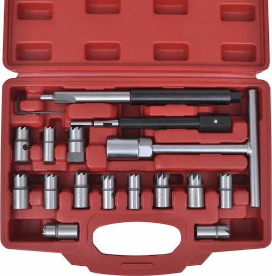 vidaXL Car Nozzle Tool Set 17 Pieces for Bmw