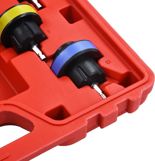 vidaXL Car Air Condition Tool Set 14 Pieces for Jeep Suzuki Fiat Saab Chrysler Honda Audi Peugeot Ford Bmw Universal Mazda Toyota Porsche
