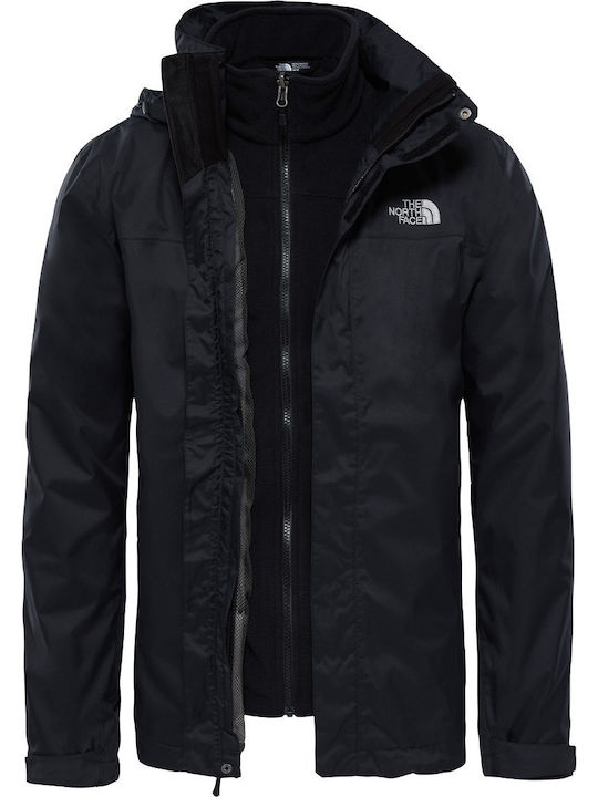 Evolve II Triclimate 3 in 1 Winter Jacket Waterproof and Windproof Black