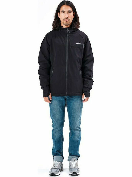 Winter Jacke Wasserdicht und Winddicht Schwarz