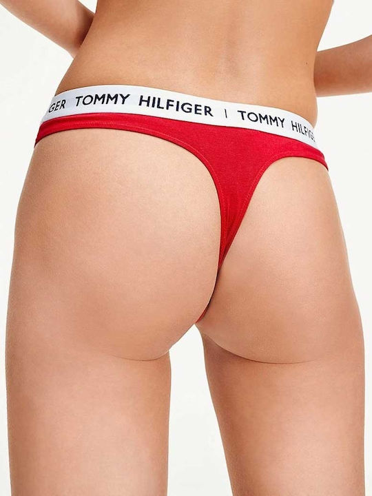 Tommy Hilfiger Γυναικείο String Κόκκινο