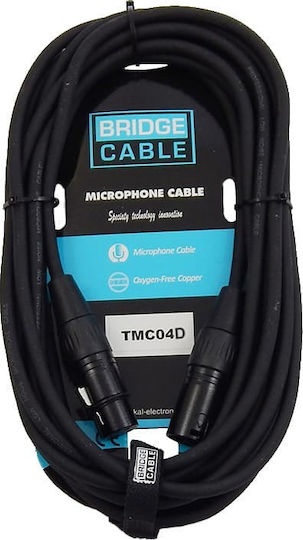 Bridgecable Cable XLR male - XLR female 10m (TMC04D)