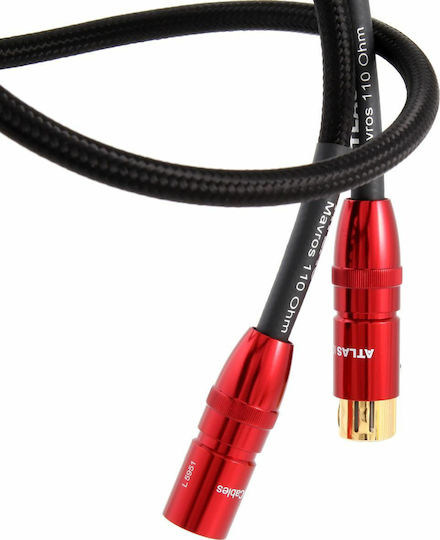Atlas Cables Mavros AES/EBU XLR male to XLR female 2m Cable