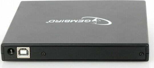 Gembird External DVD/CD Recorder for Desktop / Laptop Black