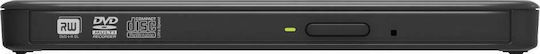 Transcend External DVD/CD Recorder for Laptop / Desktop Black