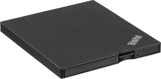 Lenovo ThinkPad UltraSlim External DVD/CD Recorder for Laptop / Desktop Black