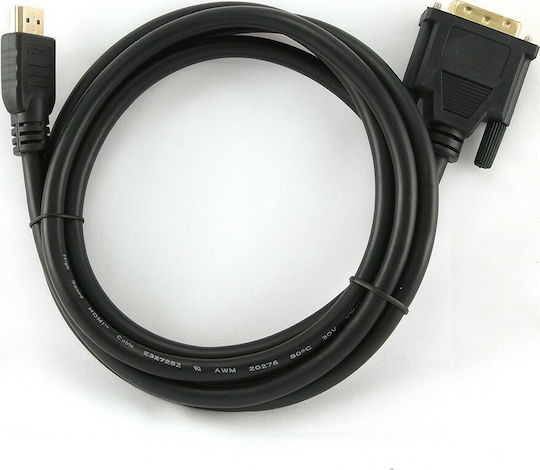 NG 1.8m DVI-D male to HDMI male Cable Black (NG-HDMI-DVID-2M)