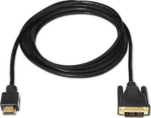 Gembird 1.8m DVI-D male to HDMI male Cable Black ()