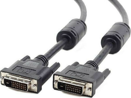 Cablexpert Cablu DVI-D - DVI-D 3m Negru (CC-DVI2-BK-10)