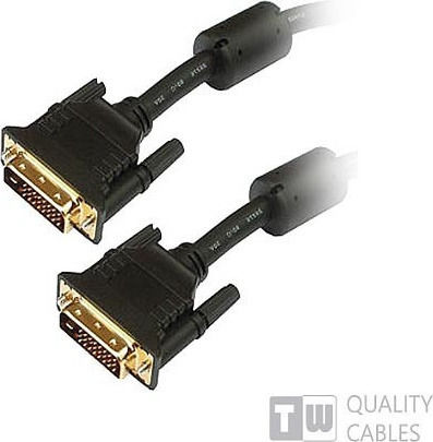 TrustWire DVI Cable DVI-D male- DVI-D male 3m (16053)