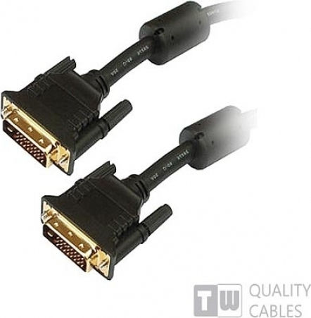 TrustWire DVI Cable DVI-D male- DVI-D male 3m (16053)