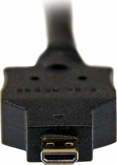 StarTech Cablu DVI-D - Micro HDMI de sex masculin 2m Negru (HDDDVIMM2M)