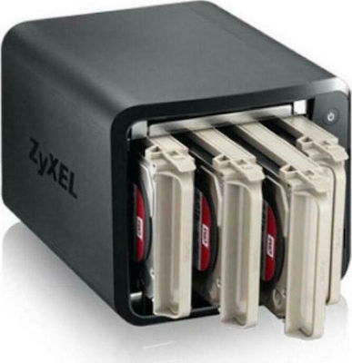 Zyxel NAS542 NAS Tower με 4 θέσεις για HDD και 2 θύρες Ethernet