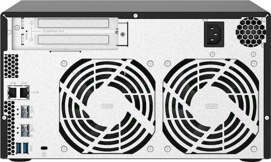QNap TS-832PX-4G NAS Кула с 8 слота за HDD/SSD и 2 Ethernet порта