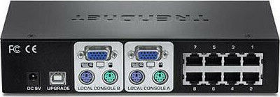 Trendnet TK-CAT508 KVM & Data Switch με USB