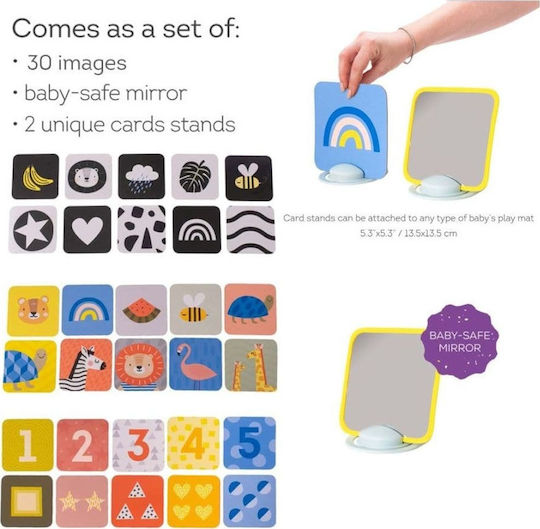 Taf Toys Activity Book My 1st Tummy-Time Cards for 0++ Months
