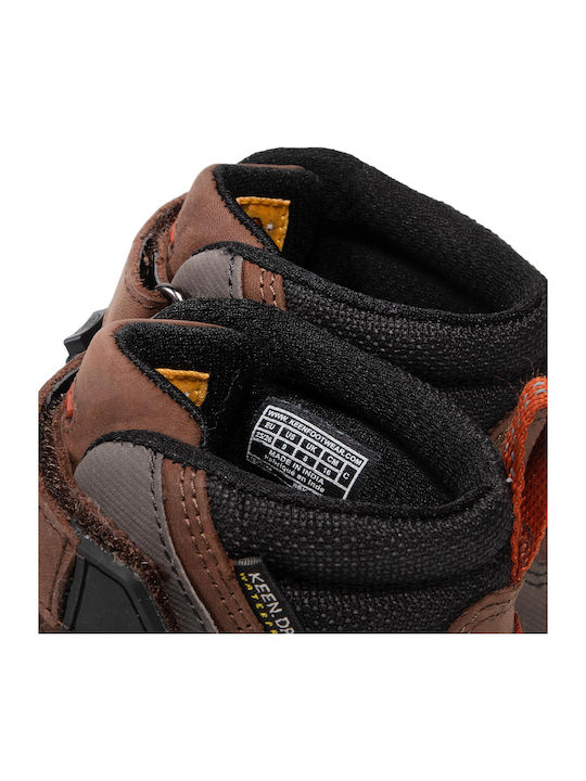 Kinder Wanderschuhe Redwood Mid Wasserdicht Braun ->