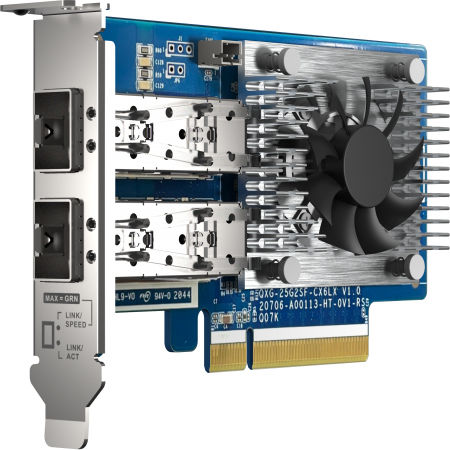 QNap Ενσύρματη Κάρτα Δικτύου Ethernet PCI-e