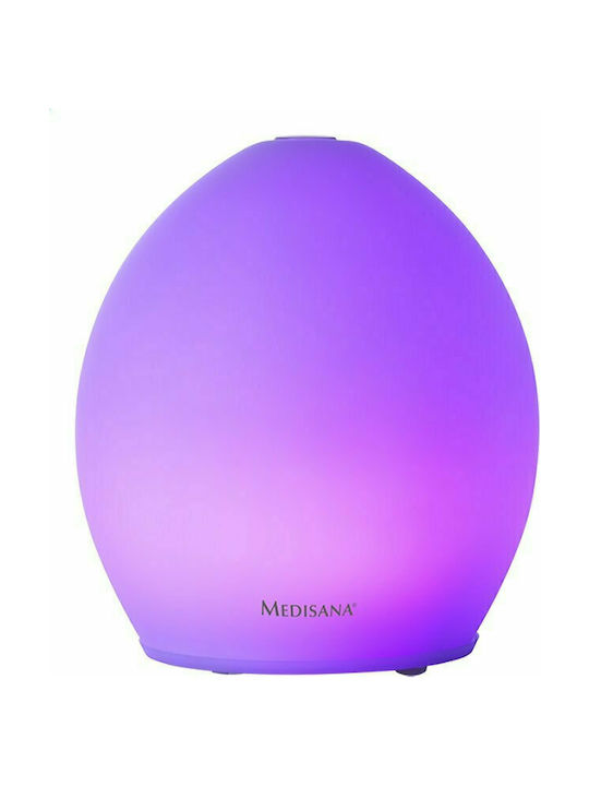Medisana Led Συσκευή Αρωματοθεραπείας Υπερήχων AD 635 με Χρονοδιακόπτη Λευκή 100ml