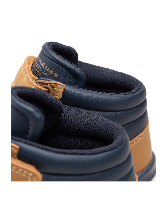 Ascot Kids Boots with Velcro Brown
